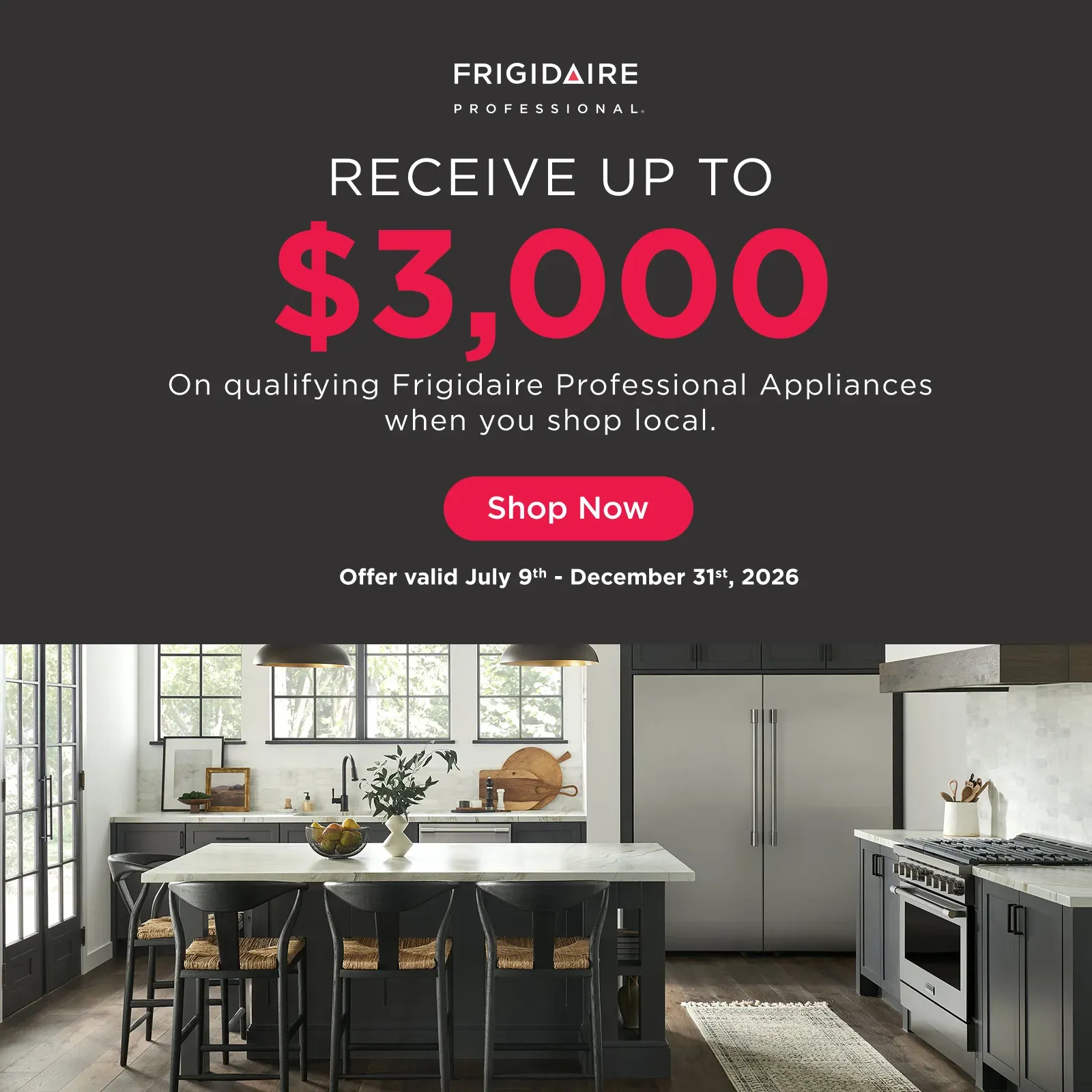 Frigidaire Professional rebate